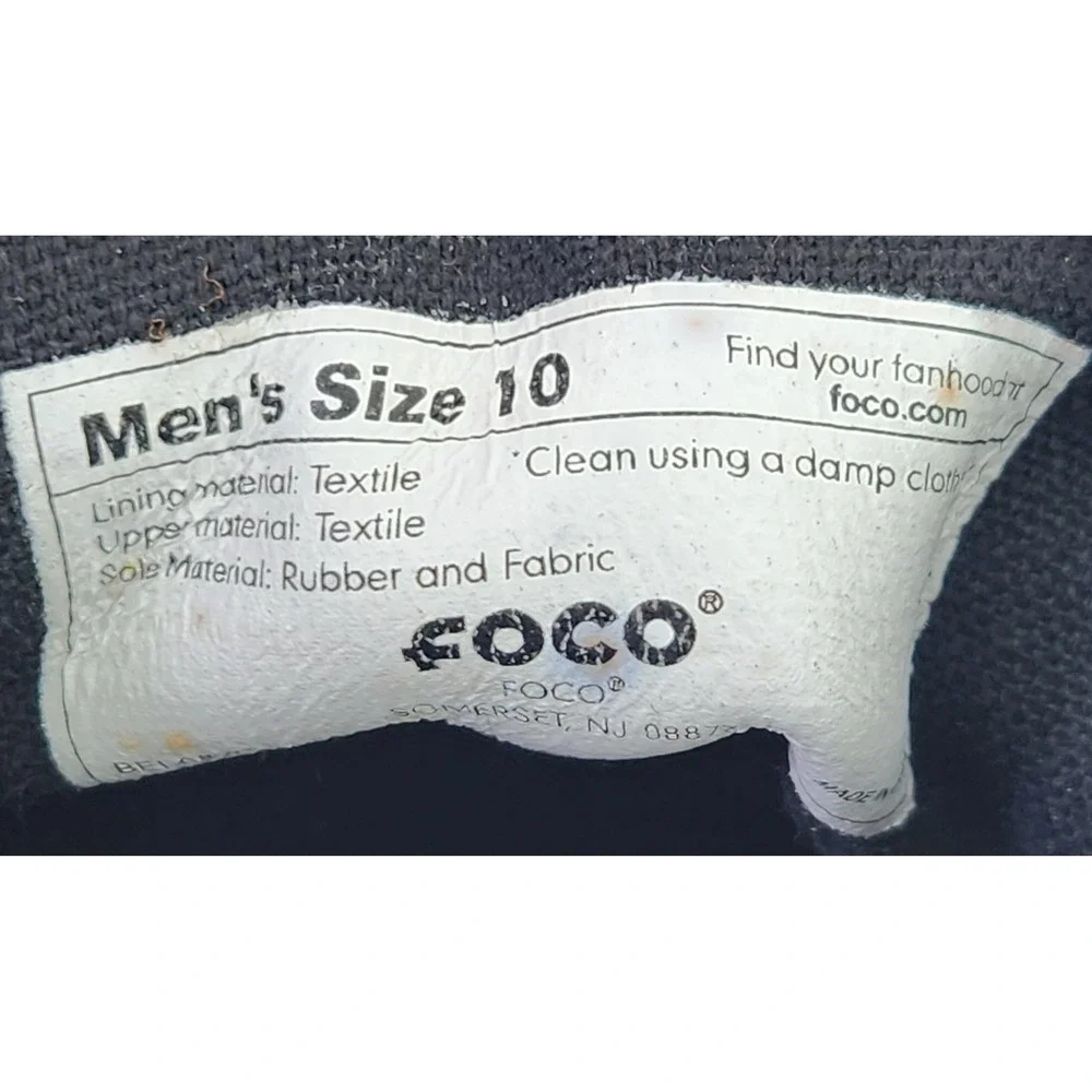 Alabama Crimson Tide FOCO Mens Size 10 Canvas‎ Sneakers Food Print Low Top Red